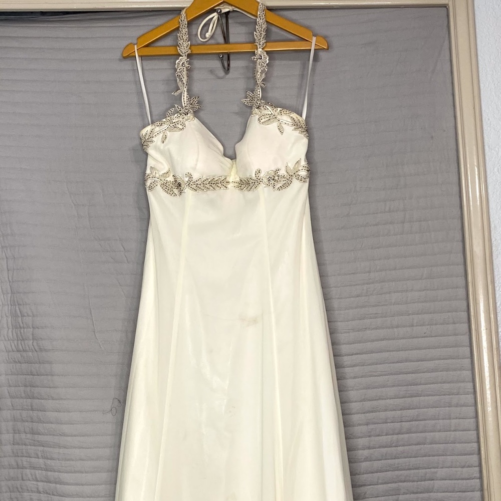 Women's Long White Dress